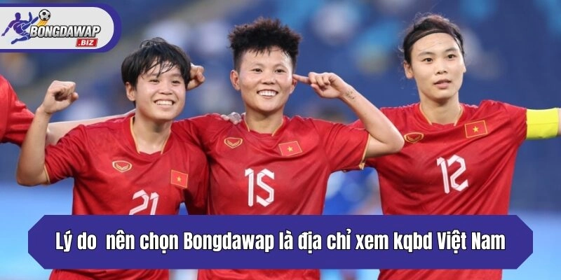 Những lý do bạn nên chọn Bongdawap là địa chỉ xem kqbd Việt Nam